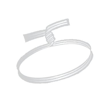 Product: 4 inch wire ties for ice bags; Item # WT-4