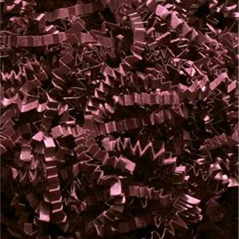 Burgundy Crinkle Cut shredded basket filler