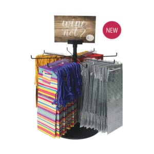 Product: spinning gift bag counter display, item # MGBSPIN