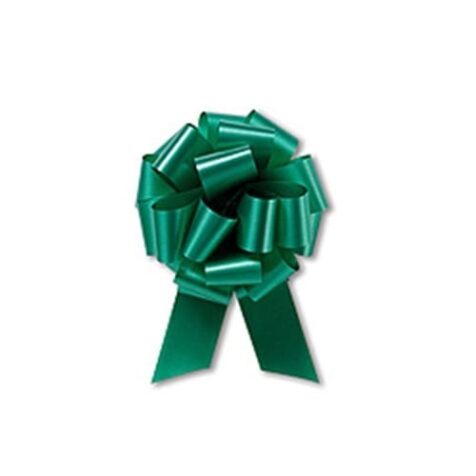 Emerald green pull bows