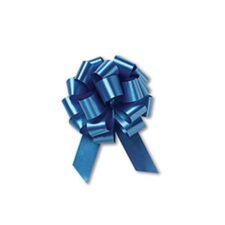 Royal blue pull bows