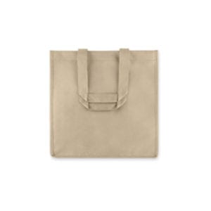 Beige reusable 6 Bottle Wine Tote Bags