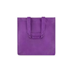 Purple reusable 6 Bottle Wine Tote Bags