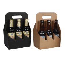 Product: cardboard 6 pack holder12 oz. Bottle Totes, item # G6B