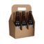 Product: 6 Pack 12 oz. Bottle Heavy Cardboard Totes, item # G6B-KFT