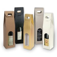 single bottle wine carrier