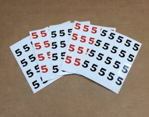 Shelf Price Numbers - 5
