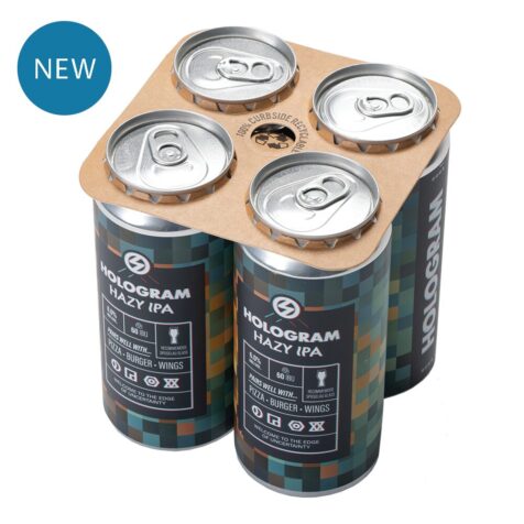 4 Pack Cardboard Can Holder, Beer Carriers