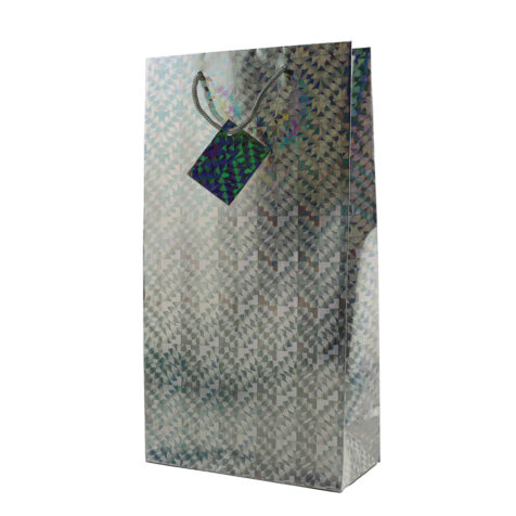 6516 Silver Hologram Bag