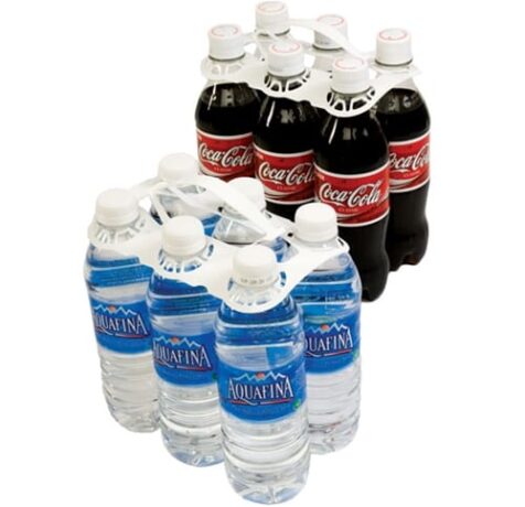 Product: 16 oz - 20 oz 6 Pack Plastic Bottle Carrier, item # BSC-626