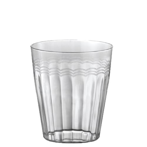 Product: 10 oz. tall rigid plastic cup, Item # GLA10