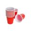 Product: 2 oz. mini red party cups; ITEM # GLA2MINI