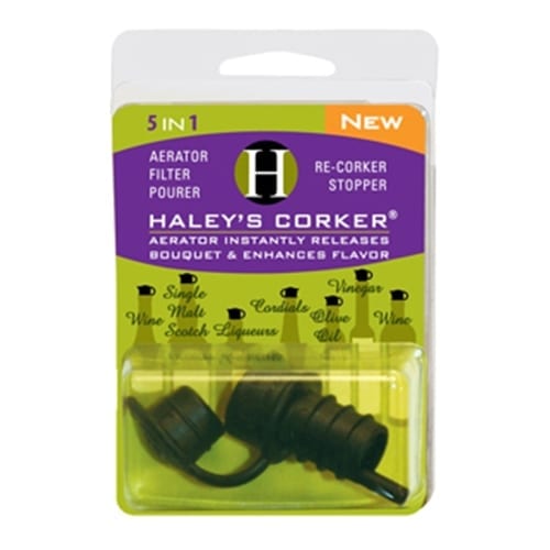 Product: Haley's Corker 5-in-1 Wine Gadget Item #: CORKER