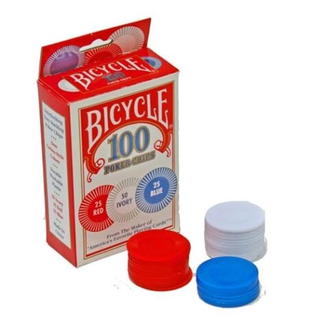 Product: Bicycle Poker Chips; ITEM # POKERC