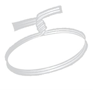 Product: 4 inch wire ties for ice bags; Item # WT-4