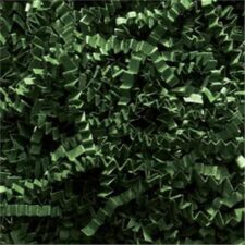 Forest Green Crinkle Cut shredded basket filler