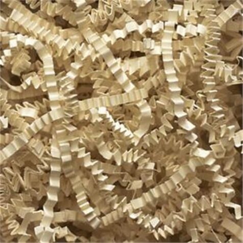 Ivory Crinkle Cut shredded basket filler