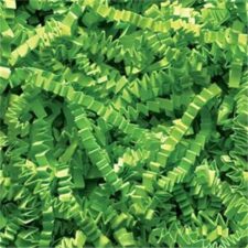 Lime Green Crinkle Cut shredded basket filler