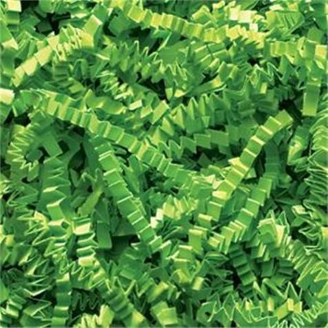 Lime Green Crinkle Cut shredded basket filler