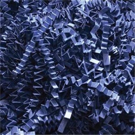 Navy Blue Crinkle Cut shredded basket filler