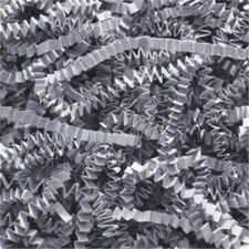 Slate Gray Crinkle Cut Shredded basket filler